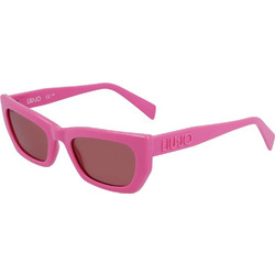 Liu Jo LJ790S 5221610 Γυναικεία Γυαλιά Ηλίου Cat Eye Κοκάλινα Ροζ με Καφέ Φακό