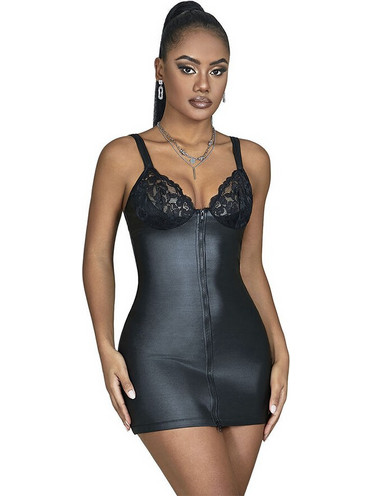 Subblime Sexy Φόρεμα See Through με Δαντέλα Μαύρο 957568