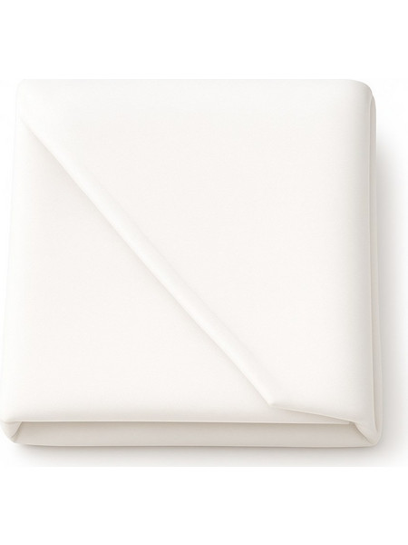 Beboulino Βρεφικό Σεντόνι Κούνιας Φανελένιο 90x150 White