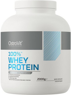 OstroVit 100% Whey White Chocolate Πρωτεΐνη Ορού Γάλακτος Γράμμωσης 2kg