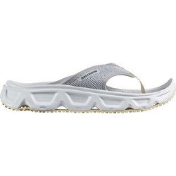 Salomon Reelax Break 6.0 Γυναικείες Σαγιονάρες Flatforms Ανατομικές Αντιολισθητικές Γκρι L471114