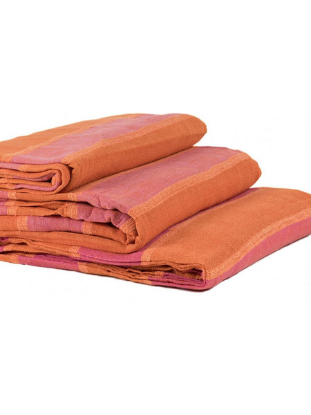 Silk Fashion Σετ Ριχτάρια 3τμχ 150 Πορτοκαλί
