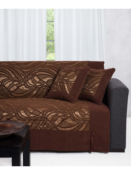 Silk Fashion Σετ Ριχτάρια 3τμχ 911 Καφέ