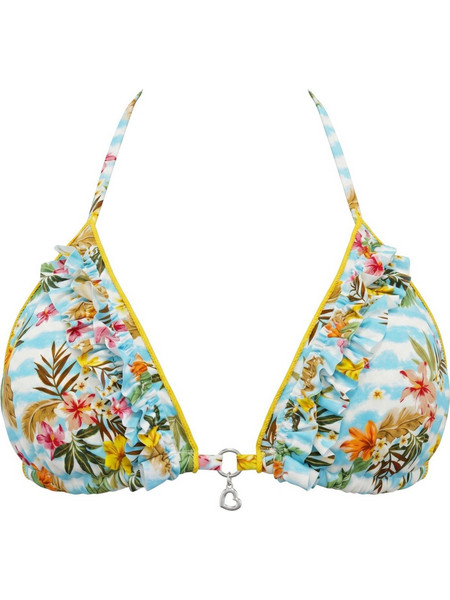 Banana Moon Bikini Top Τριγωνάκι Floral Πολύχρωμο LINDO-RAYTIE-JRQ56
