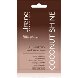 Lirene Coconut Shine Illumination Self Tan Κρέμα Σώματος 12ml
