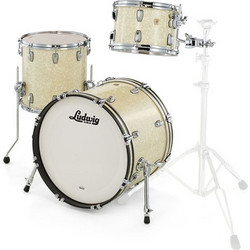 Ludwig Classic Maple Downbeat White