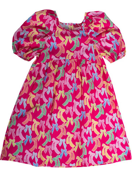 Agatha Ruiz De La Prada Παιδικό Φόρεμα Φούξια Πολύχρωμο PVVES0159