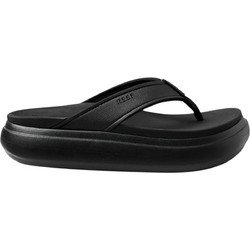 Reef Γυναικείες Σαγιονάρες Flatforms Ανατομικές Αντιολισθητικές Μαύρες CJ2222