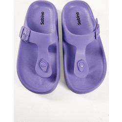 Sabino Γυναικείες Σαγιονάρες Flatforms Μωβ E412