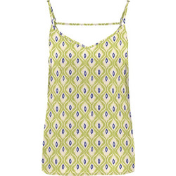 Only Γυναικείο Καλοκαιρινό Top Lime 15222159