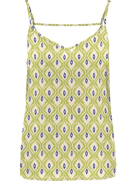 Only Γυναικείο Καλοκαιρινό Top Lime 15222159