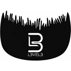 Level3 Fiber Χτένα Μαλλιών για Styling Μαύρη