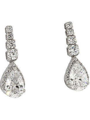 Million Diamonds Γυναικεία Σκουλαρίκια Κρεμαστά από Xρυσό 9K με Ζιργκόν SK24266