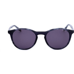 Hackett HSK3340 603 Γυναικεία Γυαλιά Ηλίου Στρογγυλά Κοκάλινα Μαύρα με Μωβ Φακό
