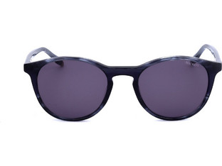Hackett HSK3340 603 Γυναικεία Γυαλιά Ηλίου Στρογγυλά Κοκάλινα Μαύρα με Μωβ Φακό