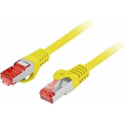 Lanberg S/FTP Cat.6 Καλώδιο Δικτύου Ethernet 3m Yellow PCF6-10CU-0300-Y