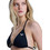 Roxy Solid Essentials Bikini Top Τριγωνάκι Μαύρο ERJX305688-KVJ0
