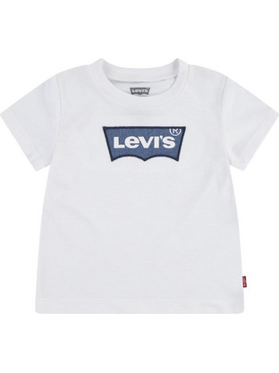 Levi's Παιδικό T-Shirt Κοντομάνικο Λευκό Μπλε 8EM318-WIT