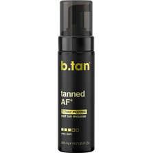 B. Tan Tanned AF 1 Hour Self Tan Mousse Very Dark Σώματος 200ml