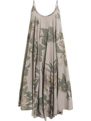 Celestino Midi Καλοκαιρινό Καθημερινό Φόρεμα Floral Μπεζ SQ7830.8190