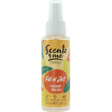 Yardley Scentz 4 Me Full Of Zest Body Mist 100ml