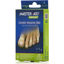 Master Aid Επιθέματα για Φουσκάλες Δαχτύλων 8τμχ