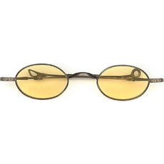 Eyepetizer 3-OP-2445-24-160 Ανδρικά Γυαλιά Ηλίου Στρογγυλά Μεταλλικά Χρυσά με Κίτρινο Φακό