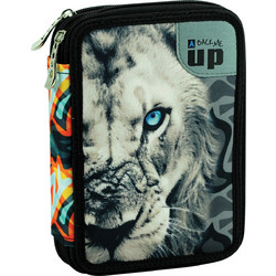 Back Me UP Grey Lion Κασετίνα Γεμάτη με 2 Θήκες Πολύχρωμη 357-38100