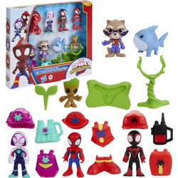 Hasbro Marvel Spidey & His Amazing Friends Rescue Webs Rescue Spidey & Crew Σετ Φιγούρες Δράσης για 3+ Ετών