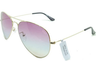 Moritz MZ16858 NW06 Γυναικεία Γυαλιά Ηλίου Aviator Μεταλλικά Χρυσά με Ροζ Φακό
