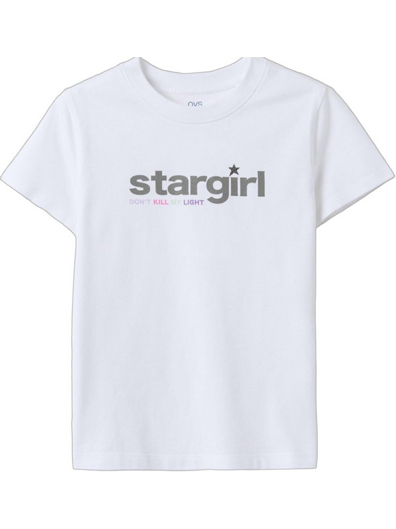 OVS Παιδικό T-Shirt Κοντομάνικο Λευκό 2768572