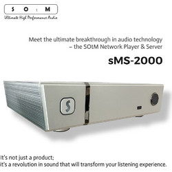 SOtM sMS-2000 Streamer / Wi-Fi Network Player 512GBSSD