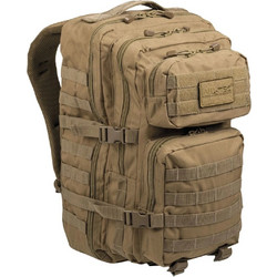 Mil-Tec Assault LG Tactical Στρατιωτικό Σακίδιο 36lt Καφέ 40252