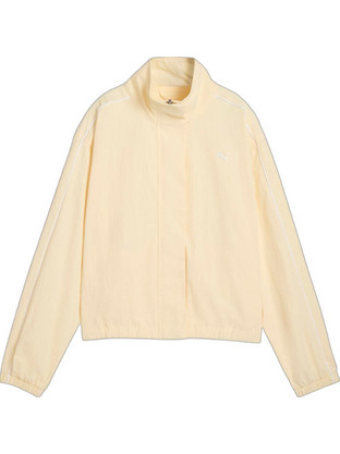 Puma Tropical Speed Moto Γυναικείο Μπουφάν Softshell Κοντό Αντιανεμικό Κίτρινο 529165-88