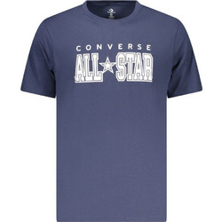 Converse Ανδρικό Αθλητικό T-Shirt Navy Μπλε CVM5T163-410