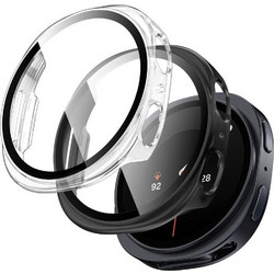 Tech-Protect Defense 2-pack Πλαστική Θήκη Tempered Glass για Samsung Galaxy Watch 9 / 8 40mm Μαύρη Διαφανής