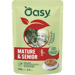 Oasy Original Mature & Senior with Turkey & Peas in Gravy 100gr