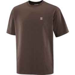 Salomon Ανδρικό Αθλητικό T-Shirt Καφέ LC2853200