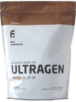 1st Endurance Ultragen Chocolate Πρωτεΐνη Ορού Γάλακτος Χωρίς Γλουτένη 1.36kg