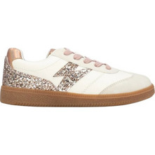 Xti Παιδικά Sneakers Λευκά Ροζ Χρυσά 154086