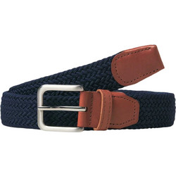 Jack & Jones Ανδρική Ζώνη Ψάθινη Πλεκτή Navy Μπλε 12118114