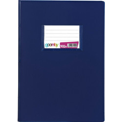 Goomby Τετράδιο Ριγέ B5 100 Φύλλων Navy Μπλε