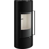 Spartherm Senso M H2O Black Ivory Eboris 1300 Ατσάλινη Ξυλόσομπα Καλοριφέρ 10.3kW