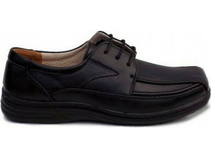 Bella Ανδρικά Μοκασίνια Boat Shoes Δερμάτινα Μαύρα A91