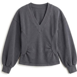 Topshop Γυναικείο Φούτερ Ανθρακί 31001437