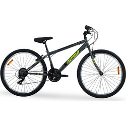Alpina Rigid S Παιδικό Mountain Bike 26" με 21 Ταχύτητες Ανθρακί Πράσινο