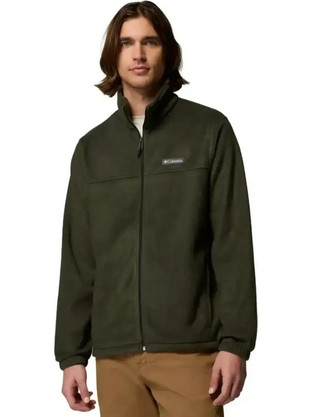 Columbia Ανδρική Ζακέτα Fleece με Φερμουάρ Χακί 1476671-366