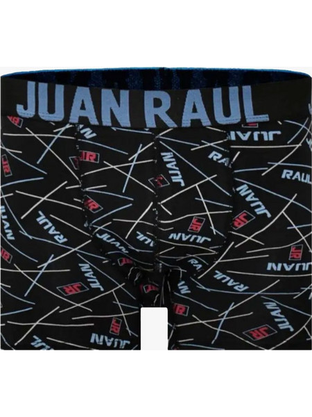 Juan Raul Laser Lines Ανδρικό Μποξεράκι Μαύρο JR709