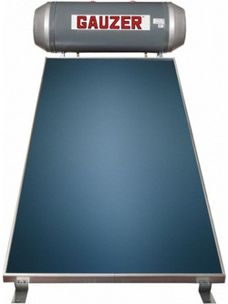 Gauzer Optima Ηλιακός Θερμοσίφωνας 120lt 2m² Glass Τριπλής Ενέργειας