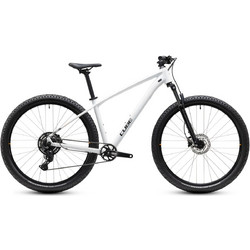 Cube Aim One 2027 Mountain Bike 29" Αλουμινίου με 9 Ταχύτητες και Δισκόφρενα Λευκό Μαύρο